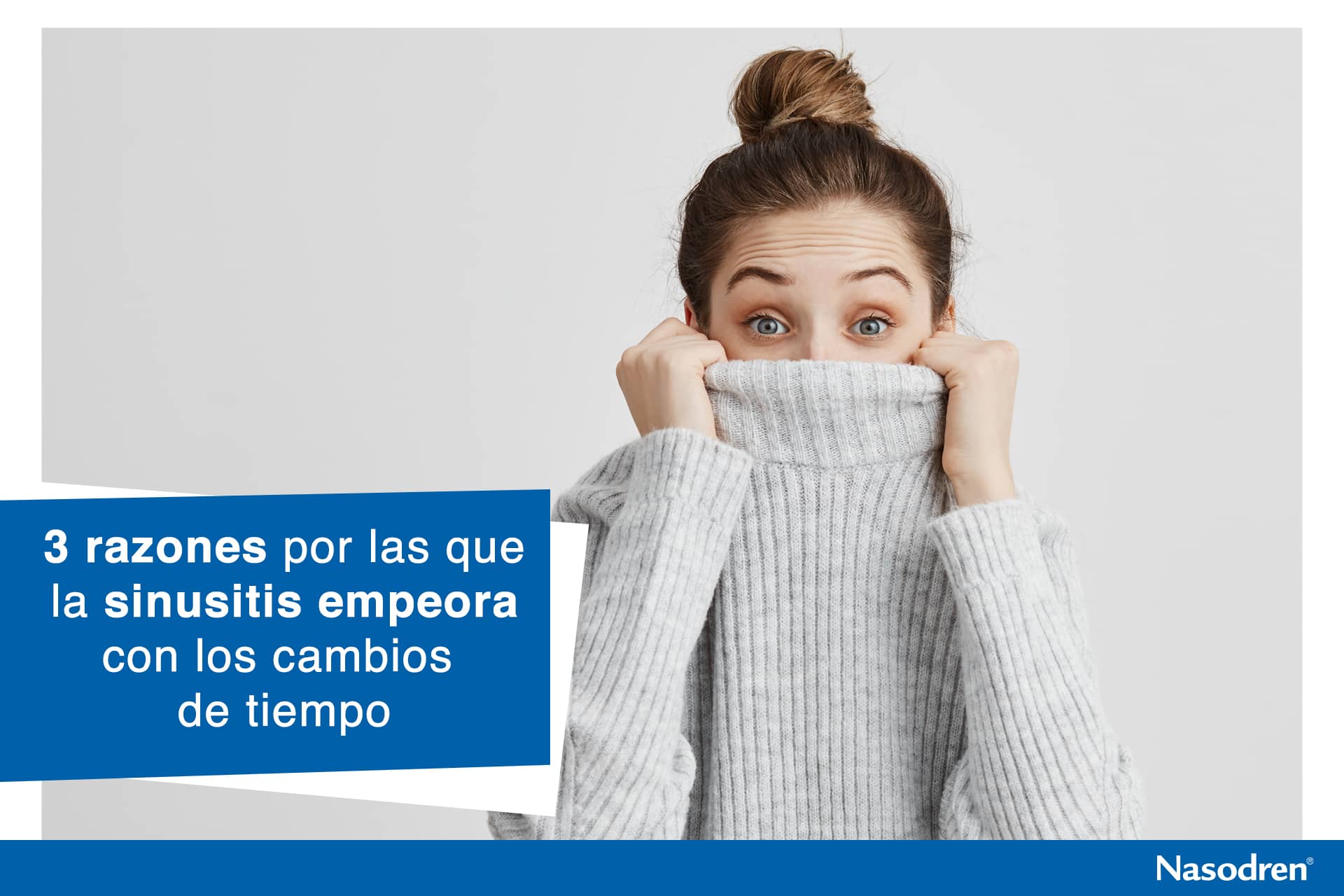 cambios de tiempo y sinusitis