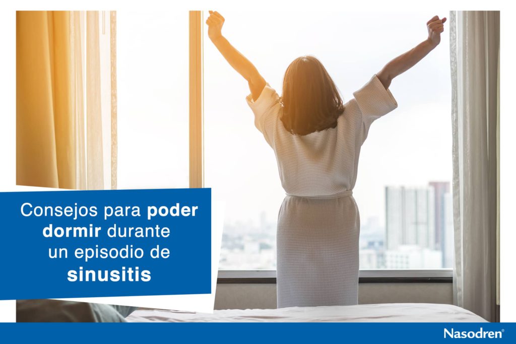 conseguir dormir si tienes sinusitis