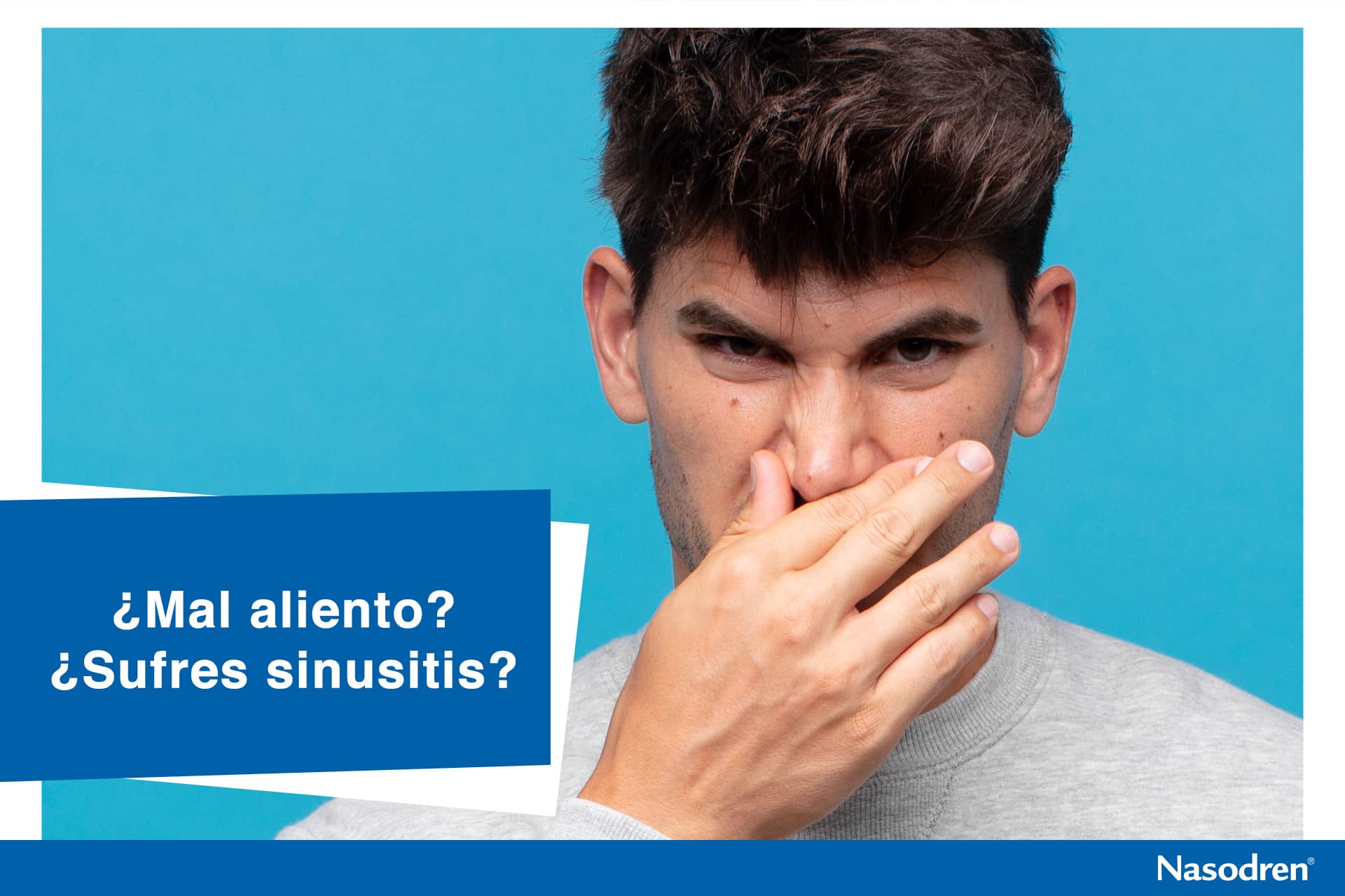 paciente de mal aliento y sinusitis