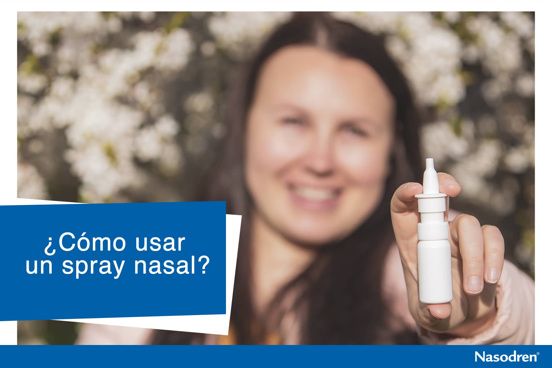 Como usar un spray nasal 