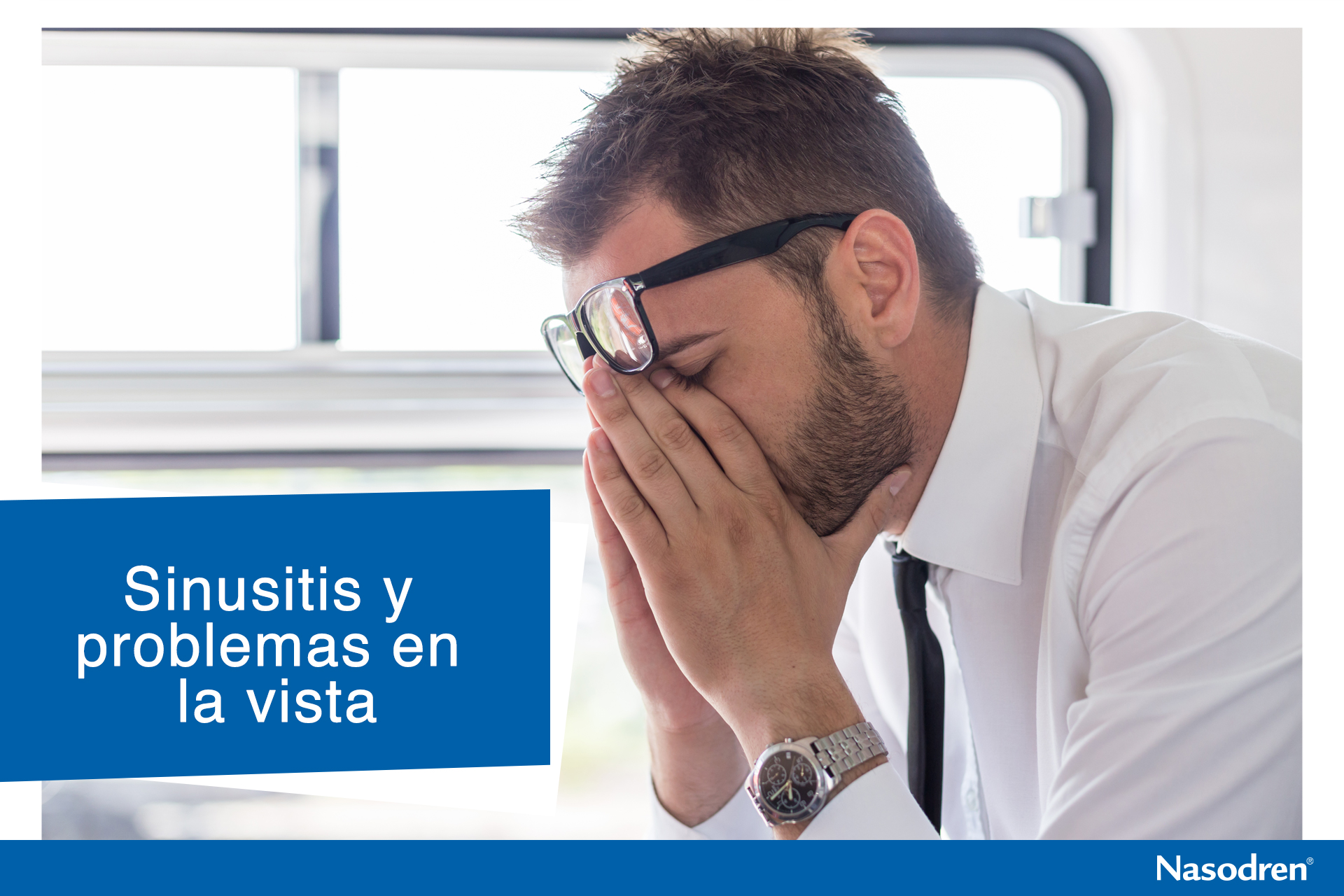 Sinusitis y problemas en la vista