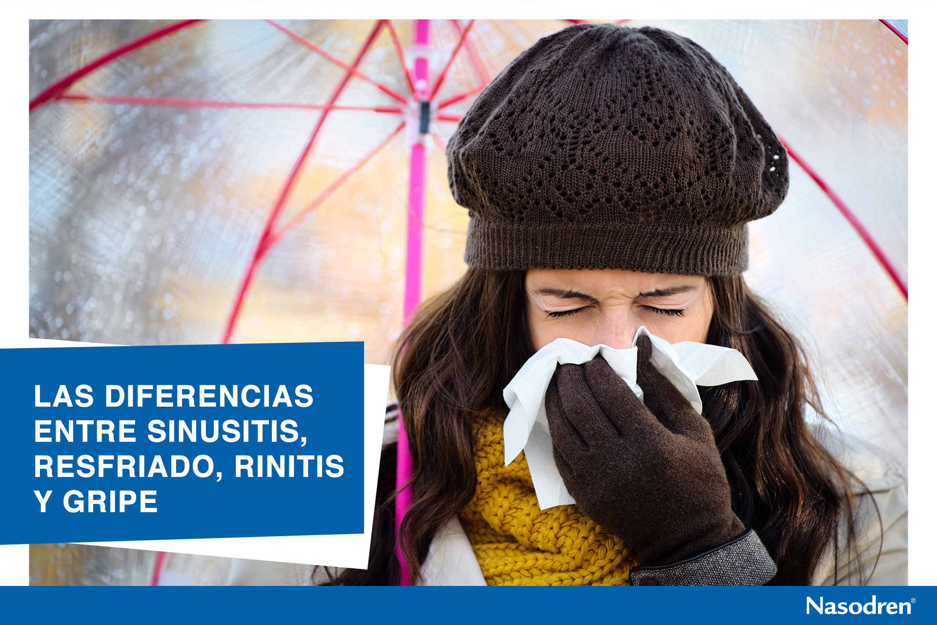 Las Diferencias entre Sinusitis, Resfriado, Rinitis y Gripe