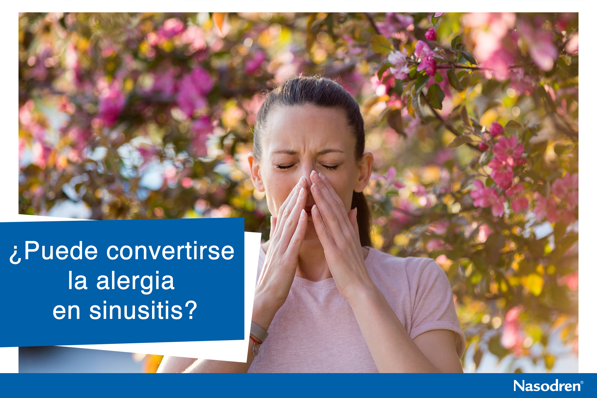 ¿Puede convertirse la alergia en sinusitis?